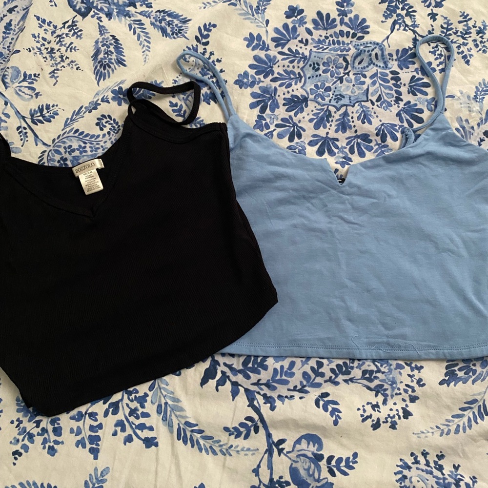 Crop Top Bundle 💙🖤💙